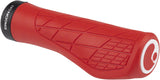 Ergon GA3 Grips - Risky Red, Lock-On, Large
