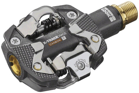 LOOK X-TRACK RACE CARBON Ti Pedals - Dual Sided Clipless, Titanium, 9/16