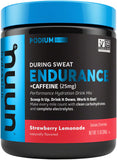 Nuun Endurance Hydration Drink Mix: Strawberry Lemonade + Caffeine, 16 Serving Canister