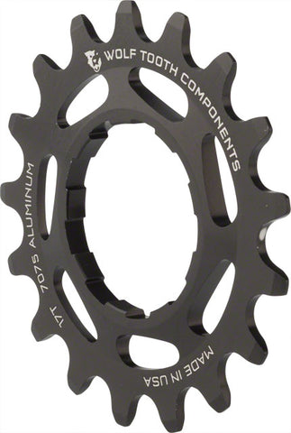 Wolf Tooth Single Speed Aluminum Cog: 17T, Compatible with3/32