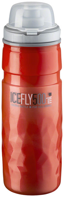 Elite SRL Ice Fly Insulated Water Bottle - 500ml, Red