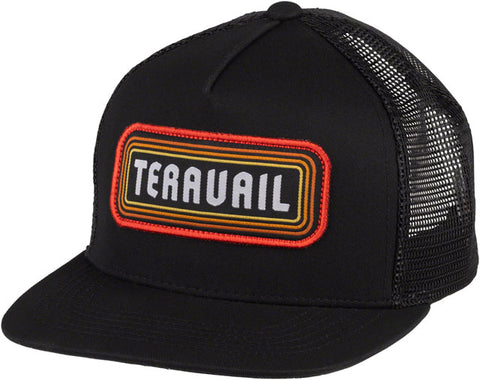 Teravail Scroll Trucker Hat - Black, One Size
