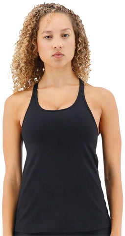 TYR Solid Taylor Tank Top - Women's, Black, Size 6