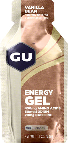 GU Energy Gel - Vanilla Bean, Box of 24