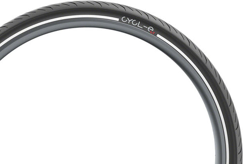 Pirelli Cycl-e GT Tire - 700 x 42, Clincher, Wire, Black, Reflective
