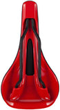 SDG Bel Air V3 Saddle - Lux Rails, Red/Black