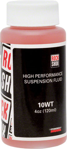 RockShox Suspension Oil, 10wt, 120ml Bottle