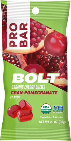 ProBar Bolt Chews: Cran-Pomegranate, Box of 12
