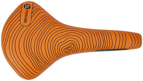 Smanie N.Spire Saddle - Chromoly, Microfiber Orange, 156