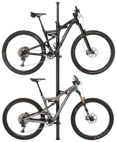 Feedback Sports Velo Column Display Stand - 2-Bike, Tension Pole, Black