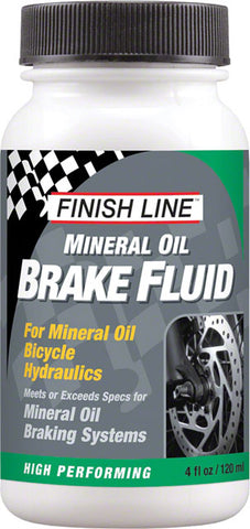 Finish Line Mineral Oil Brake Fluid, 4oz