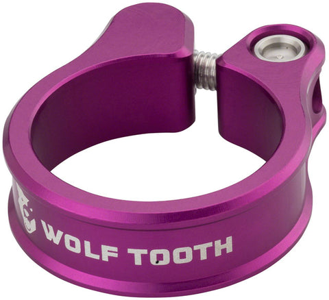 Wolf Tooth Seatpost Clamp - 28.6mm, Purple