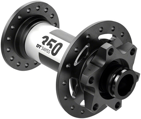 DT Swiss 350 Front Hub - 15 x 110mm, 6-Bolt, Black, 28H