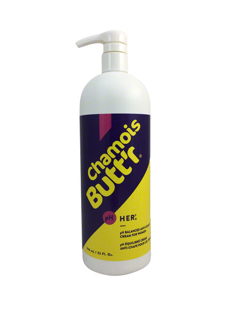 Chamois Butt'r Her': 32oz with Pump Dispenser