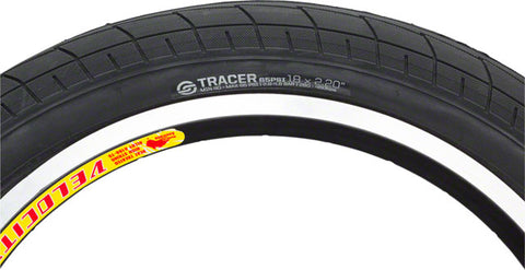 Salt Tracer Tire - 18 x 2.2, Clincher, Wire, Black