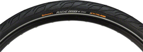 Continental Ride City Tire - 700 x 37, Clincher, Wire, Black, Ebike