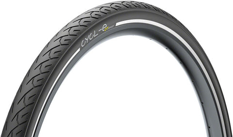 Pirelli Cycl-e DT Sport Tire - 700 x 47, Clincher, Wire, Black, Reflective