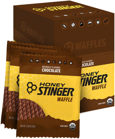 Honey Stinger Organic Waffle - Chocolate, Box of 12