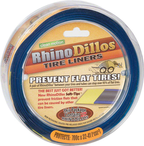 Rhinodillos Tire Liner: 700 x 32-41, Pair