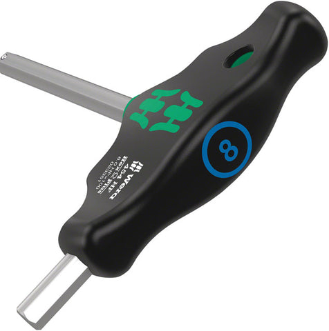 Wera 454 HF T-handle hexagon screwdriver Hex-Plus with holding function, 5 x 100 mm