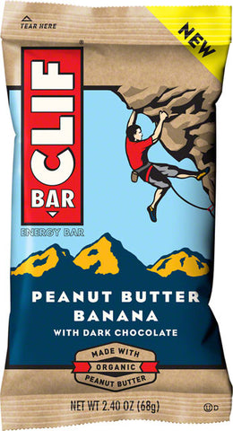 Clif Bar Original: Peanut Butter Banana Dark Chocolate, Box of 12