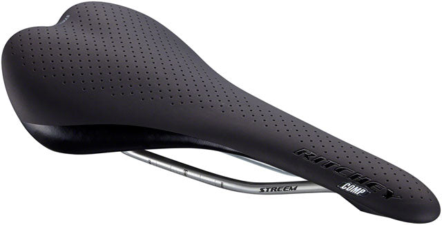 Ritchey Comp Streem Saddle - Chromoly, Black, 145mm