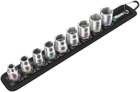 Wera Belt B 4 Zyklop socket set - 3/8