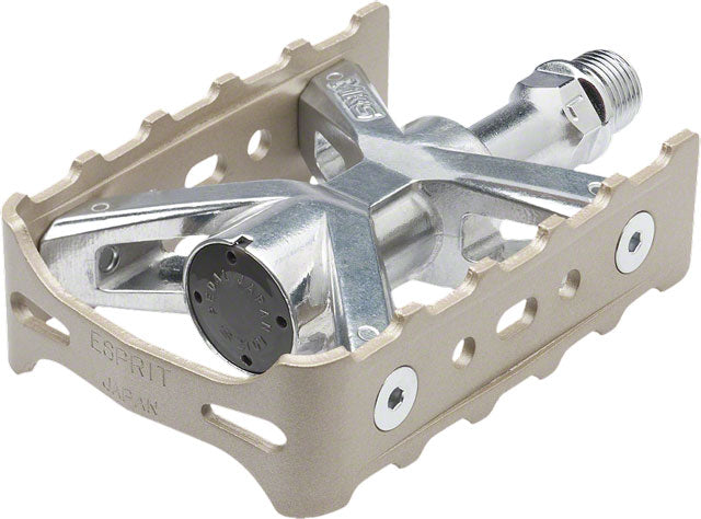 MKS Esprit Pedals - Platform, Aluminum, 9/16