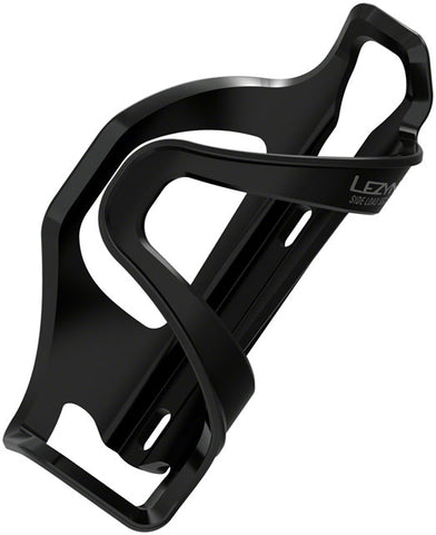 Lezyne Flow SL Water Bottle Cage - Left Side Entry, Enhanced Graphics, Black