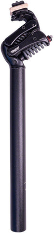 Cirrus Kinekt Suspension Seatpost - Aluminum, 31.6, 420mm, XR- 180-320lb Rider, Black