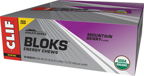 Clif Shot Bloks: Mountain Berry Box of 18