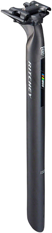 Ritchey WCS Carbon Link Flexlogic Seatpost 30.9, 400mm, 15mm Offset, Black