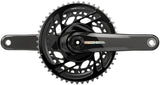 SRAM Force Crankset - 172.5mm, 2x 12-Speed, 50/37t, Direct Mount, DUB Spindle Interface, Iridescent Gray, D2