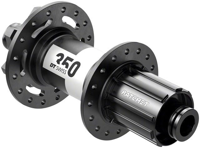 DT Swiss 350 Rear Hub - 12 x 148mm, 6-Bolt, HG11 MTN, Black, 32H, 36pt