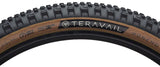 Teravail Honcho Tire - 27.5 x 2.4, Tubeless, Folding, Tan, Light and Supple, Grip Compound