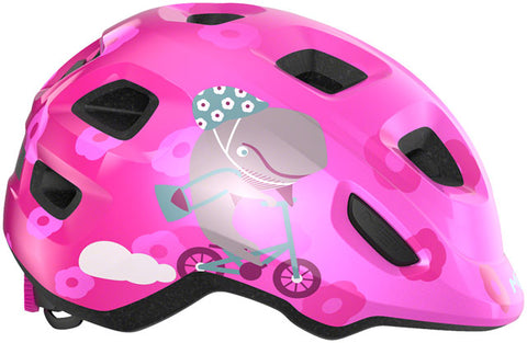 MET Helmets Hooray MIPS Child Helmet - Pink Whale, X-Small