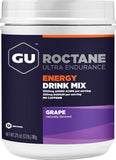GU Roctane Energy Drink Mix - Grape, 12 Serving Canister