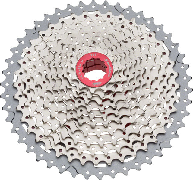 SunRace MX8 Cassette - 11 Speed, 11-46t, Silver