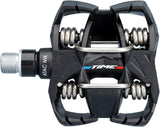 Time Time MX 6 Pedals - Dual Sided Clipless with Platform, Composite, 9/16", Black