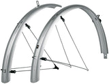 SKS B55 Bluemels Full Coverage Fender Set - 55mm, 700 x 38-47, Silver