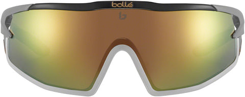 Bolle B-ROCK PRO Sunglasses - Shiny Black, Brown Gold Lenses