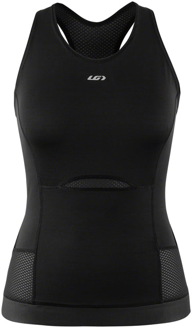Garneau Sprint Tri Tank Multi-Sport Top - Black, Sleeveless, Women's, X-Small