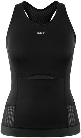 Garneau Sprint Tri Tank Multi-Sport Top - Black, Sleeveless, Women's, X-Small