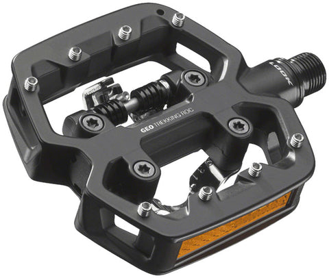 LOOK GEO TREKKING ROC Pedals - Single Side Clipless with Platform, Chromoly, 9/16