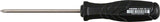 Hozan JIS Screwdriver, #1 size tip, 100mm, Black, Model D-550-100