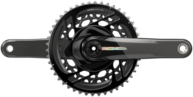 SRAM Force Crankset - 167.5mm, 2x 12-Speed, 46/33t, Direct Mount, DUB Spindle Interface, Iridescent Gray, D2