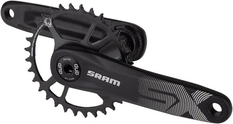 SRAM SX Eagle Boost Crankset - 165mm, 12-Speed, 32t, Direct Mount, DUB Spindle Interface, Black, A1