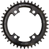 Wolf Tooth 107 BCD Chainring - 40t, Compatible with SRAM 107 BCD, Drop-Stop B, 4-Bolt, Black