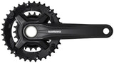 Shimano FC-MT210-2 Crankset - 170mm, 9-Speed, 36/22t, Riveted, 48.8mm Chainline, Black