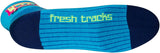 SockGuy Classic Mixtape Socks - 3 inch, Blue/Pink, Large/X-Large